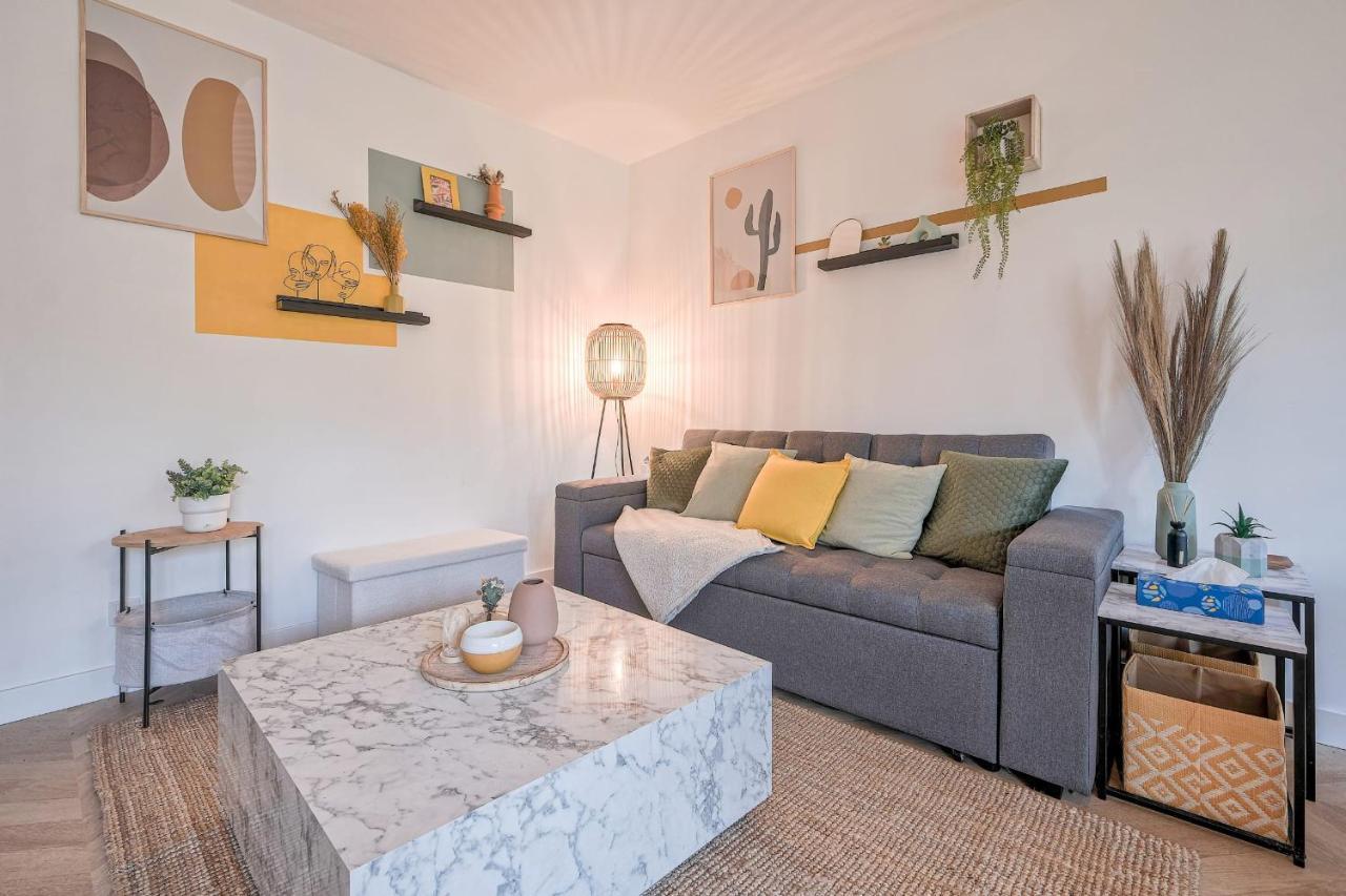 Emma - F3 Apartment With A Garden Montevrain Exterior photo